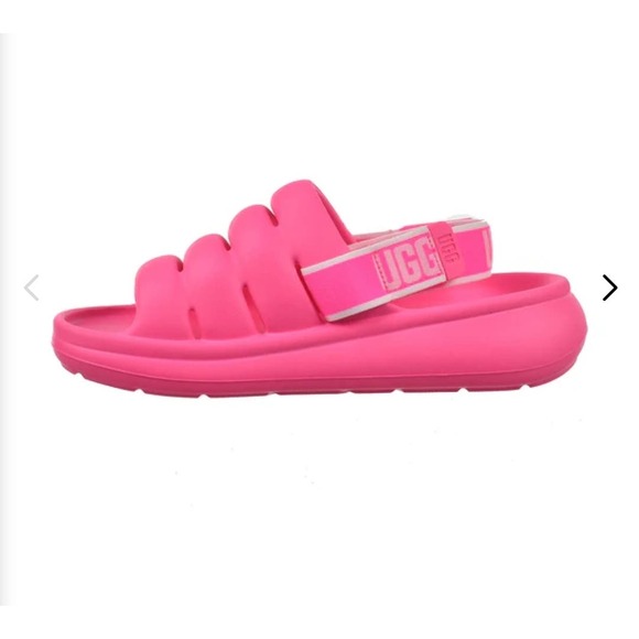 UGG Sport Yeah Women's Sandals Pink New in Box Size 8 - Picture 6 of 6